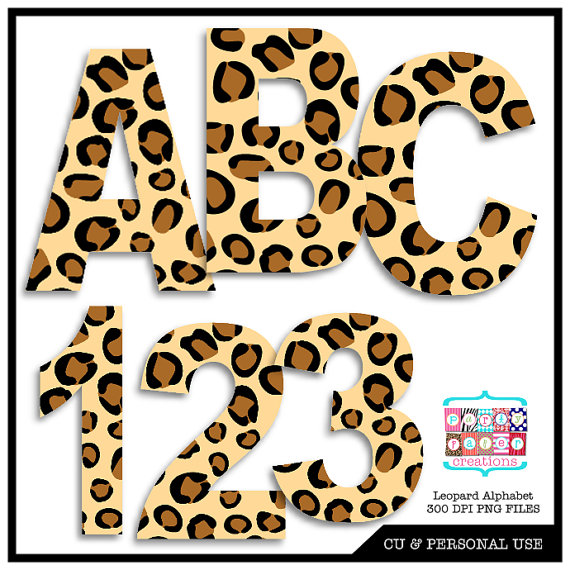 animal print letters clip art 20 free cliparts download images on