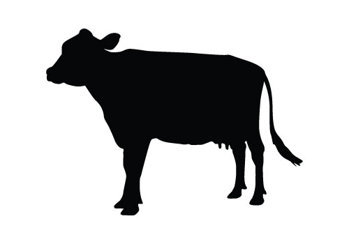 Farm Animal Silhouette Vector Free Download.