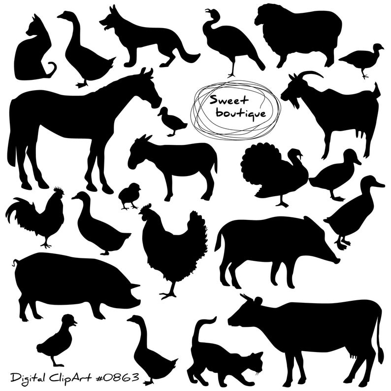 animal silhouettes clipart 20 free Cliparts | Download images on ...