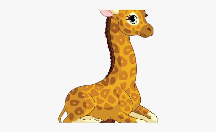 Cartoon Animals Clipart Giraffe.