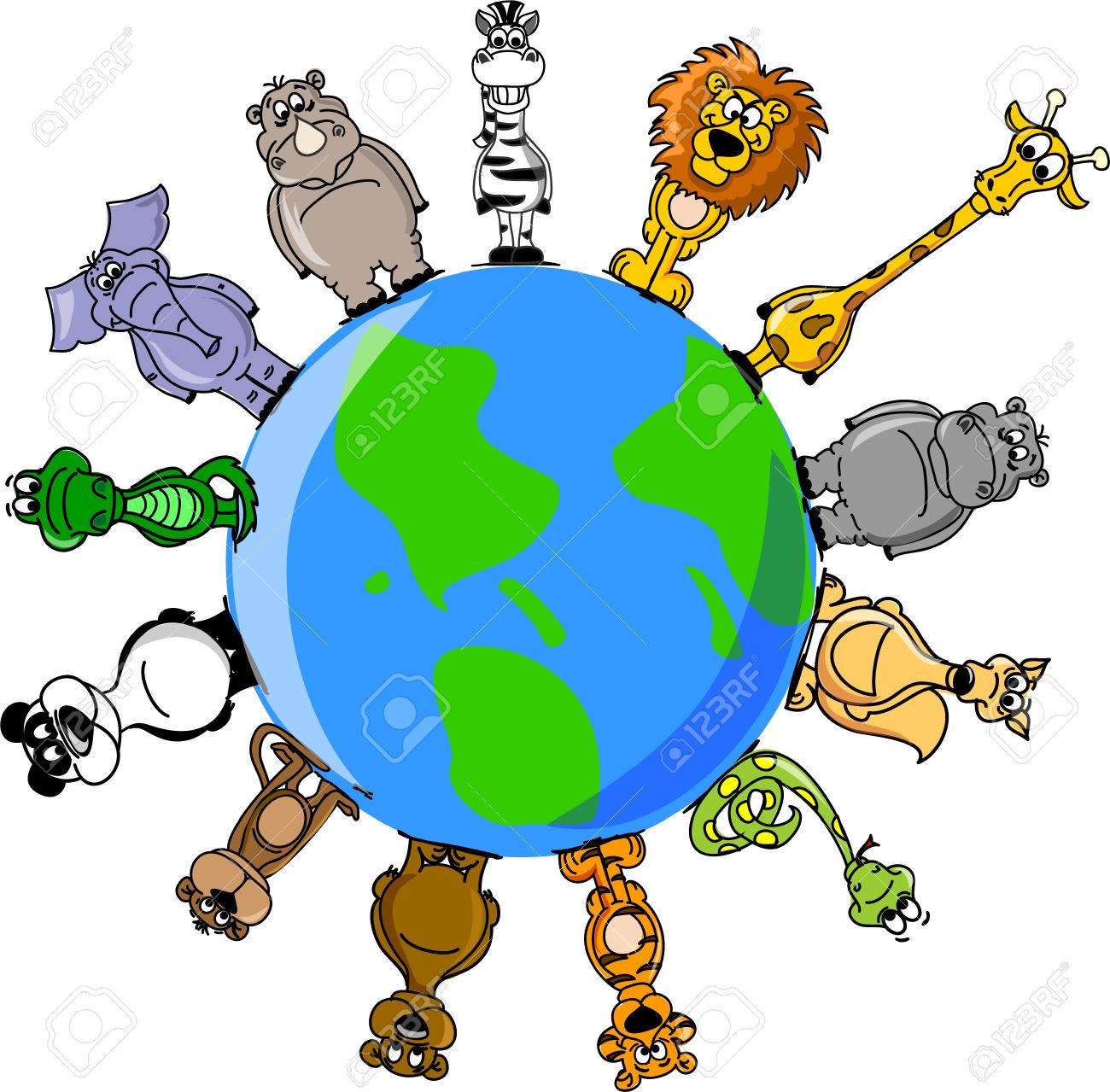 Животные на земном шаре. Животные вокруг планеты. Планета вокруг планеты животные. Животные вокруг глобуса.