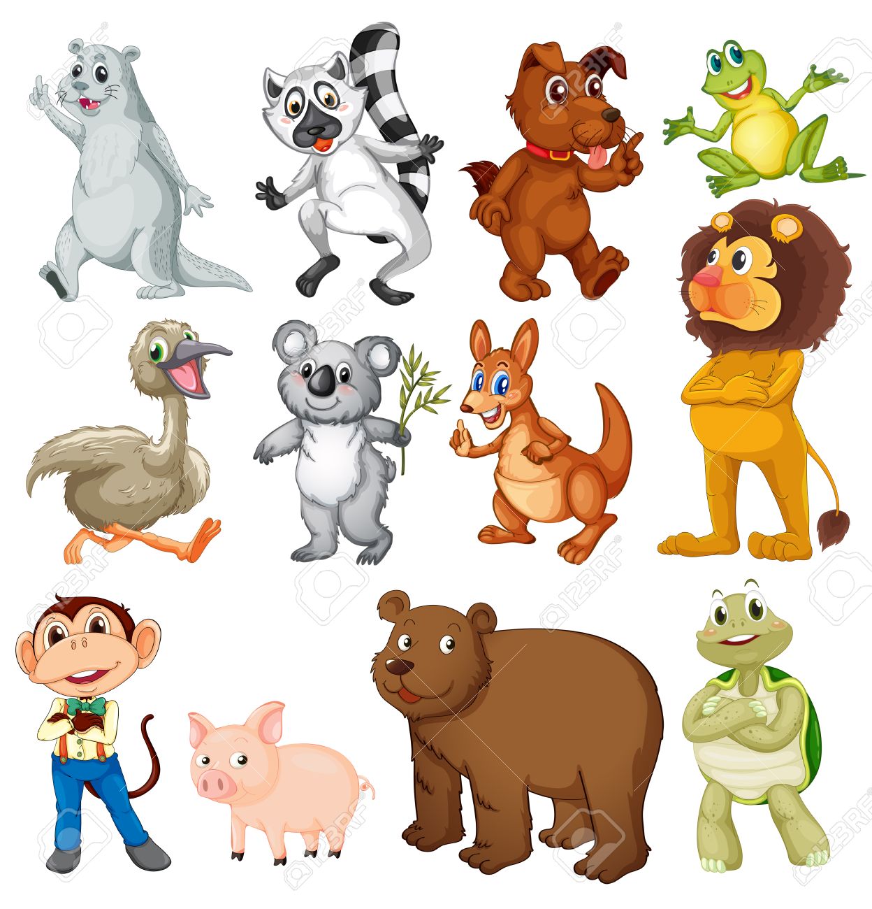 animals live in land clipart 10 free Cliparts | Download images on