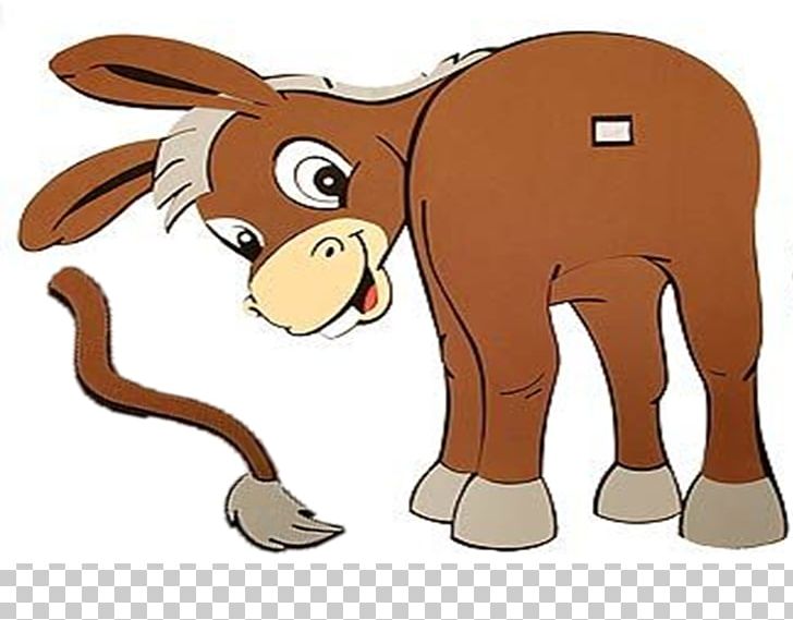 Pin The Tail On The Donkey Horse Drawing PNG, Clipart.
