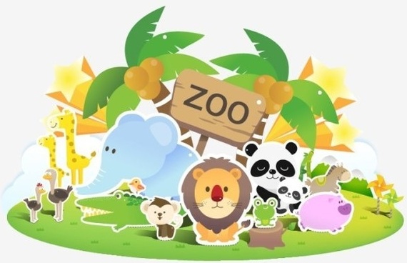 Free clipart of zoo animals free vector download (11,625.