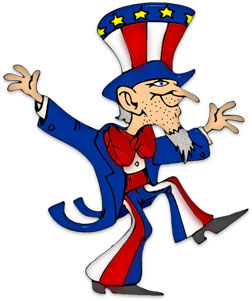 4th Of July Animations and Free Clipart.