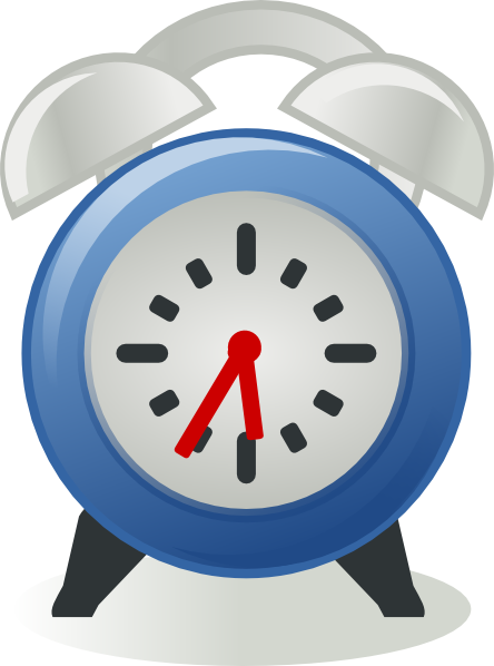 Animated Alarm Clock Clipart.