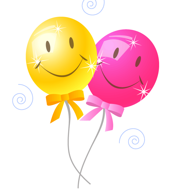 Balloon clipart animated Pencil and in color ballo.