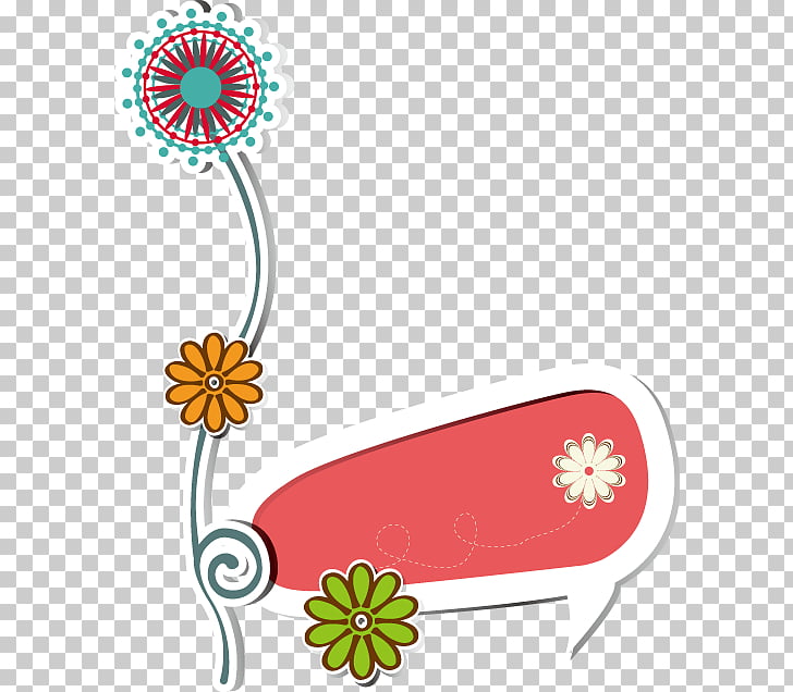 Drawing Animated cartoon, Lovely conversation bubbles PNG.