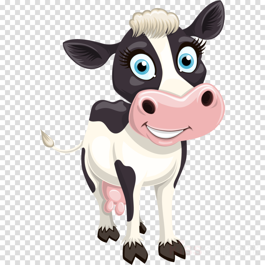 cartoon animated cartoon dairy cow bovine clip art clipart.
