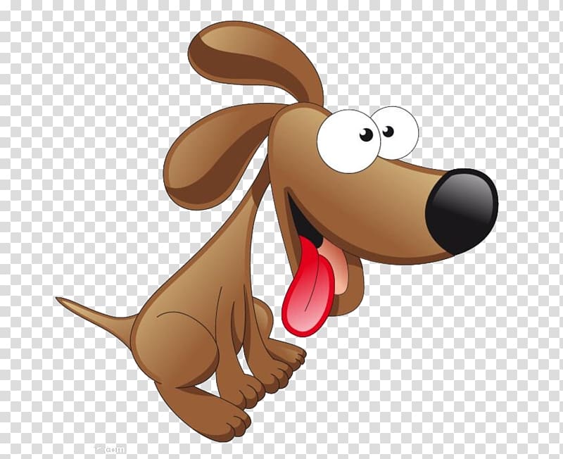 Brown dog , Dachshund Puppy Cartoon , Cute dog transparent.