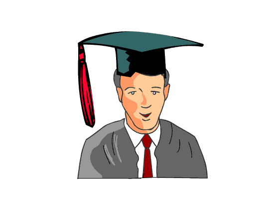 Graduation Animated Clipart: lawr_6_28 : Classroom Clipart.