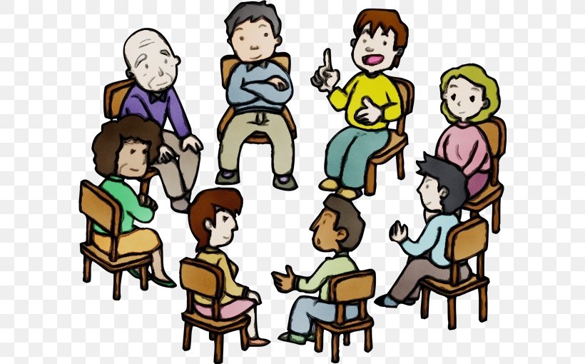 Group Of People Animated / Cartoon Businesspeople Stock Illustration