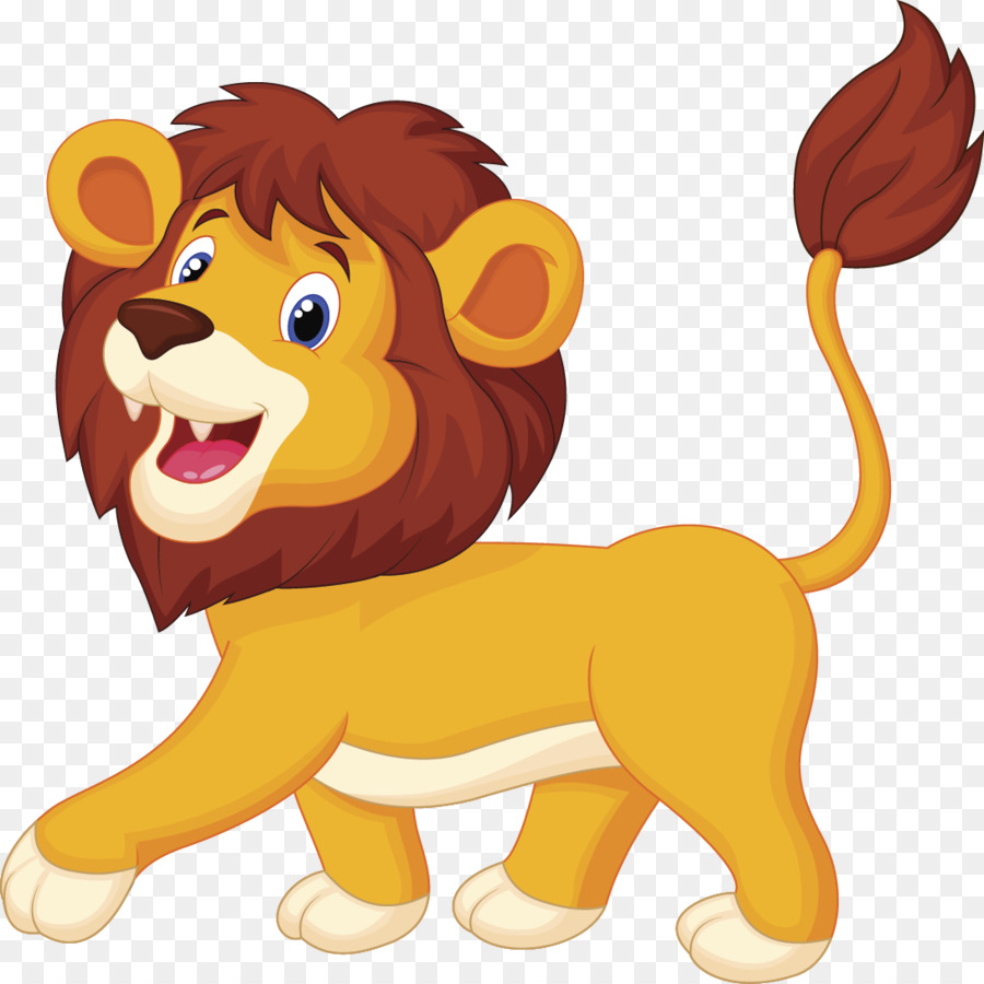 Animated Lion Clipart.