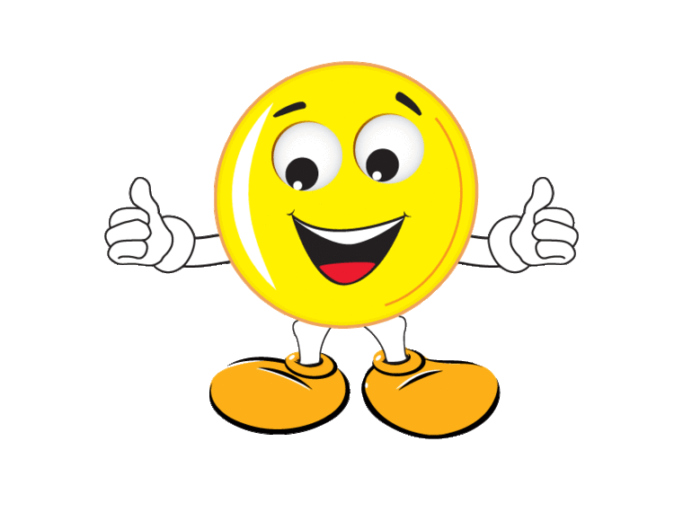 Animated Glitter Smile Cartoon Graphic Smiley Faces Clipart.