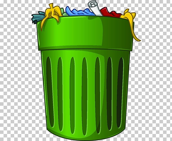 Animated Trash Bag Png - Garbage trash bin with recycle symbol png clip ...