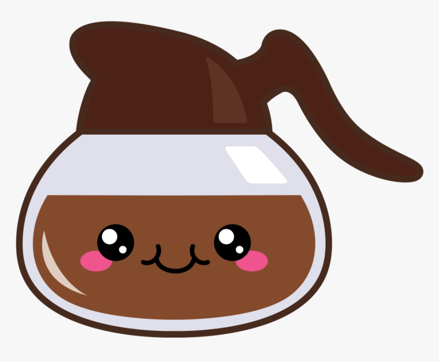 Transparent Kawaii Coffee Png.