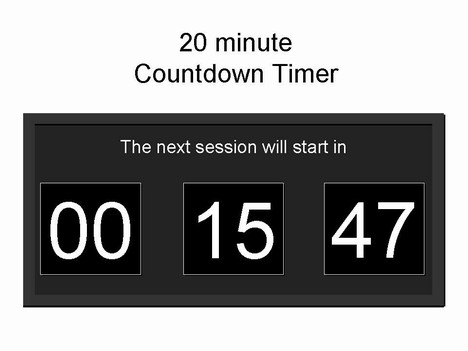 physical countdown timers