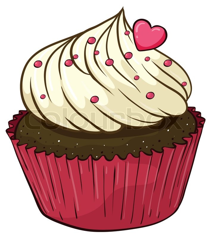 Animated Cupcake Clipart.