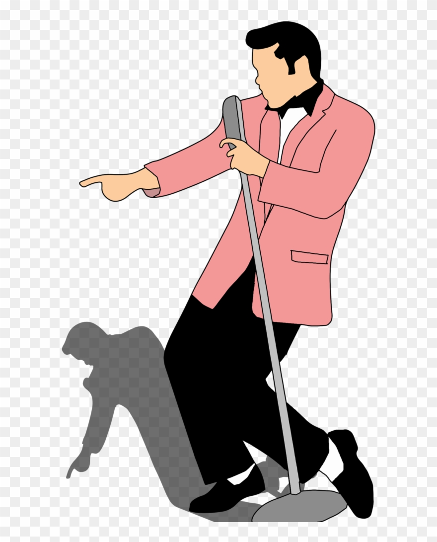 Illustration Of A Person Singing.