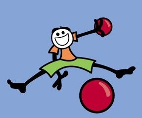 Dodgeball clipart pe game, Dodgeball pe game Transparent.