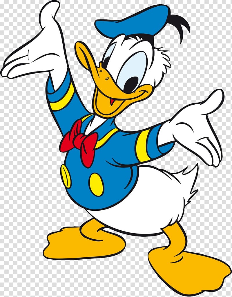 Donald Duck illustration, Donald Duck Mickey Mouse Bugs.