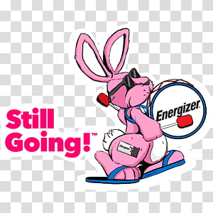 Energizer Bunny transparent background PNG cliparts free.