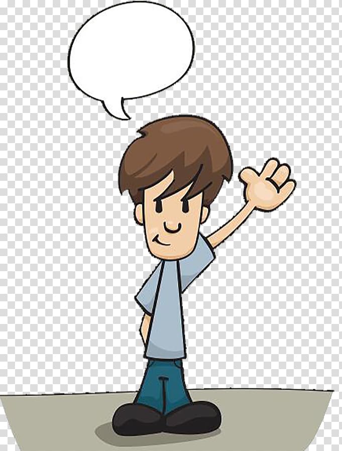 Animation , Wave goodbye transparent background PNG clipart.