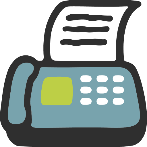 Fax Machine Emoji for Facebook, Email & SMS.