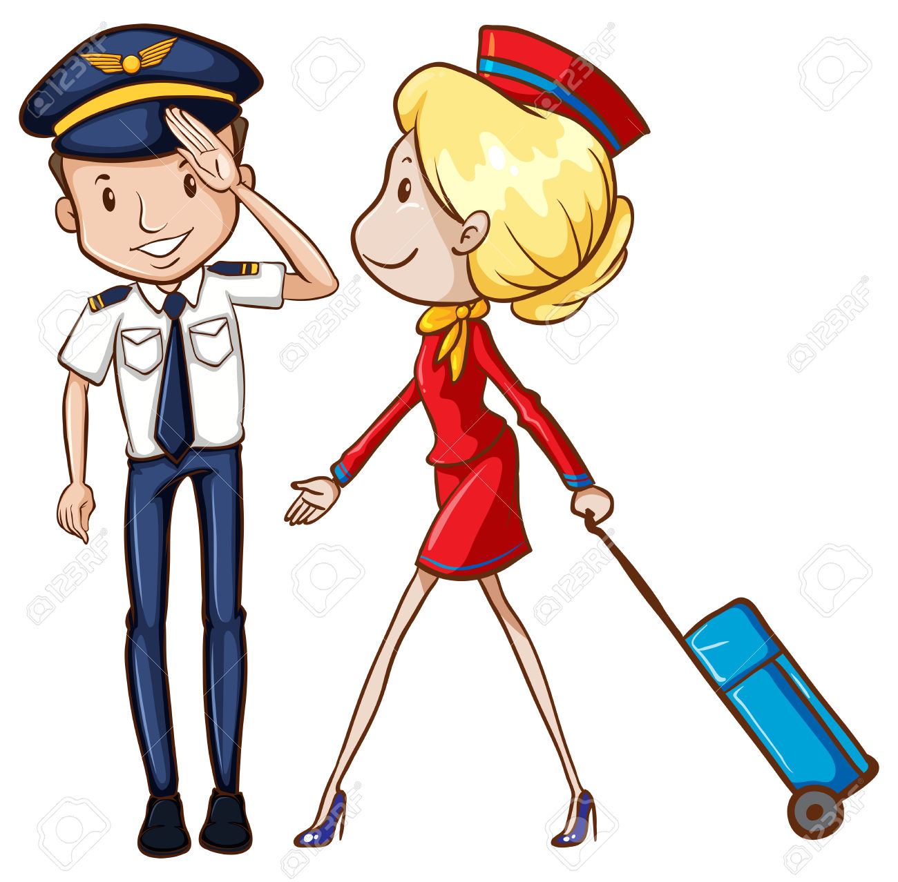 animated flight attendant clipart 20 free Cliparts | Download images on