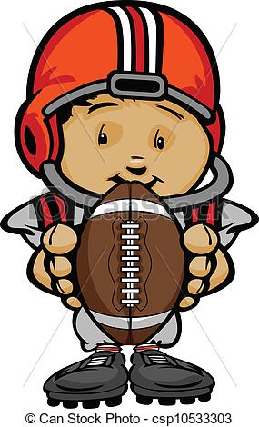 2300 Football Player free clipart.