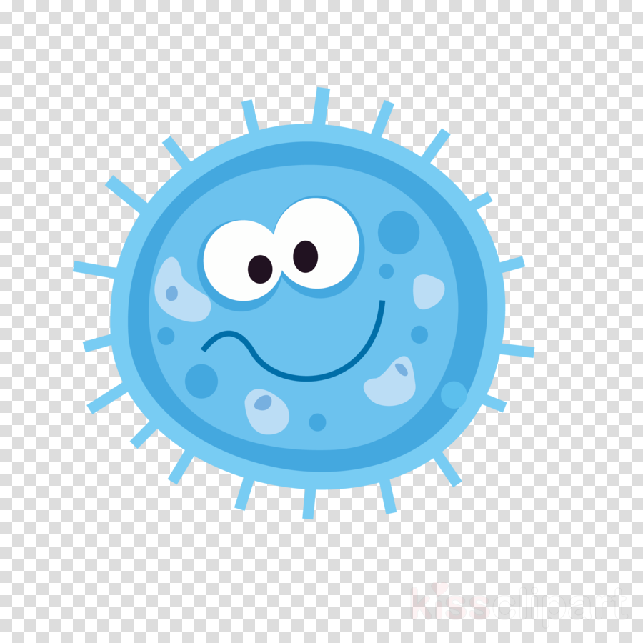 Bacteria Cartoon clipart.