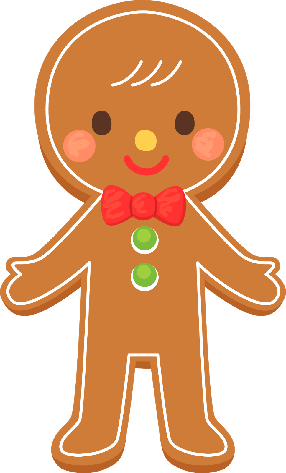 Gingerbread Man Clipart Png.
