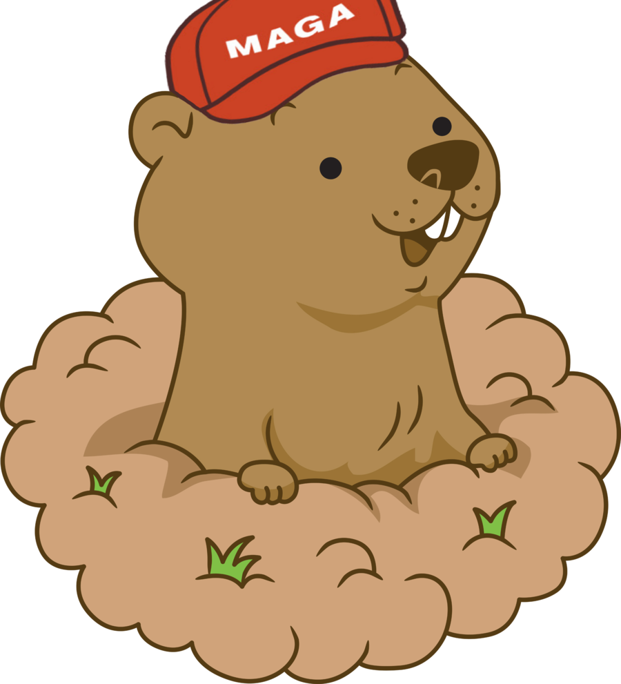 Groundhog Day clipart.