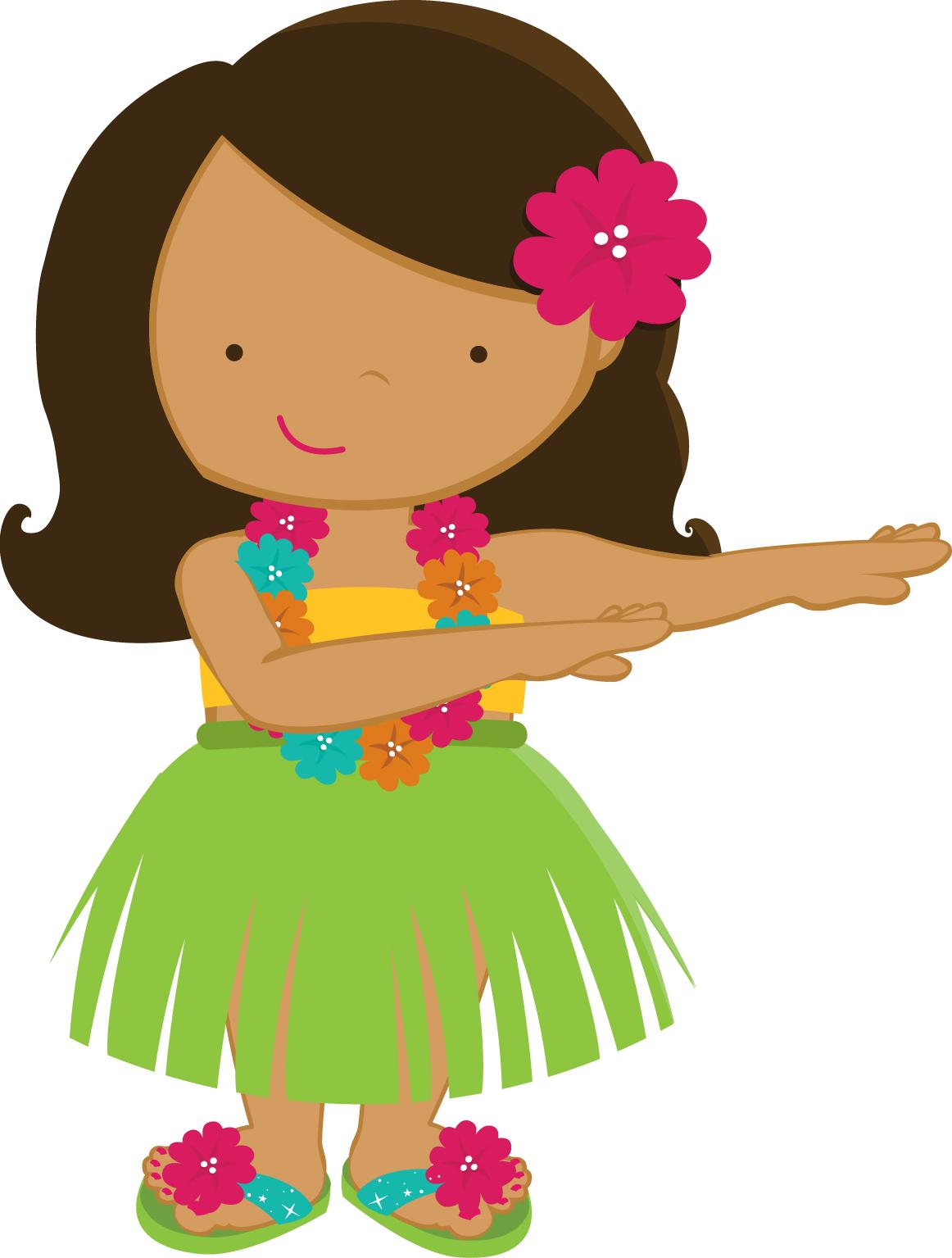 Hula Girl Clipart.