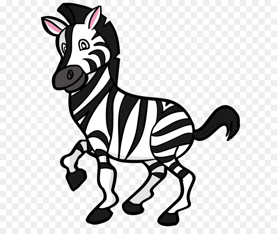 Zebra Cartoon.