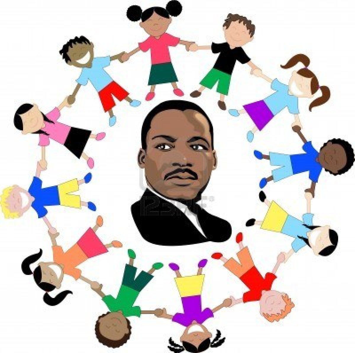Dr Martin Luther King Clipart.
