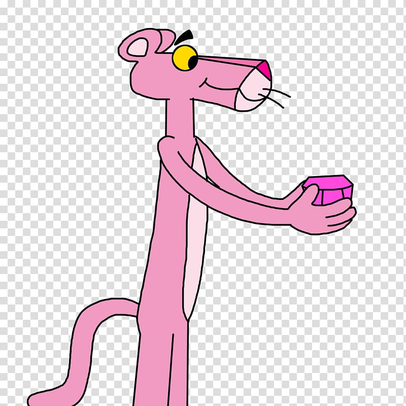 The Pink Panther Pink Panther jewel Cartoon, pink cartoon.
