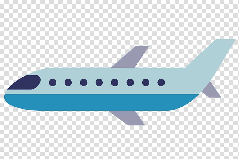Airplane Aircraft Animation Cartoon, Cartoon plane, blue.