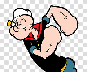 Popeye The Sailor Man PNG clipart images free download.