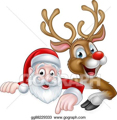 animated reindeer and santa clipart 10 free Cliparts | Download images ...