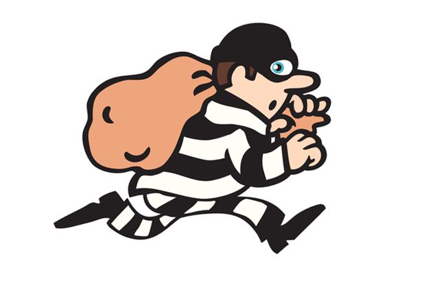 Cartoon Robber Clipart.
