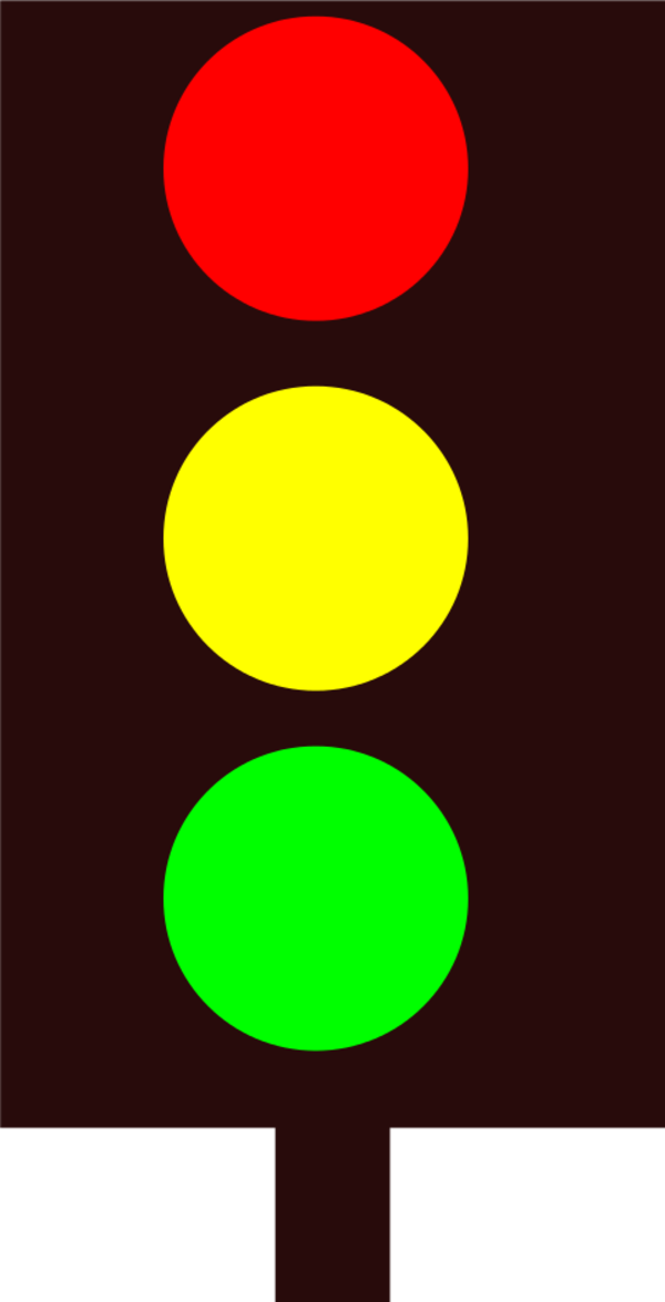 Traffic light stop light animated traffic clipart image.