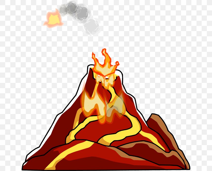Volcano Lava Clip Art, PNG, 654x660px, Volcano, Animation.