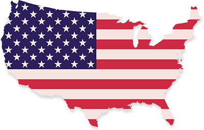 Free American Flag Clipart.