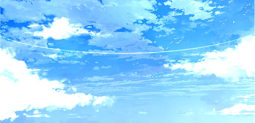 anime sky.