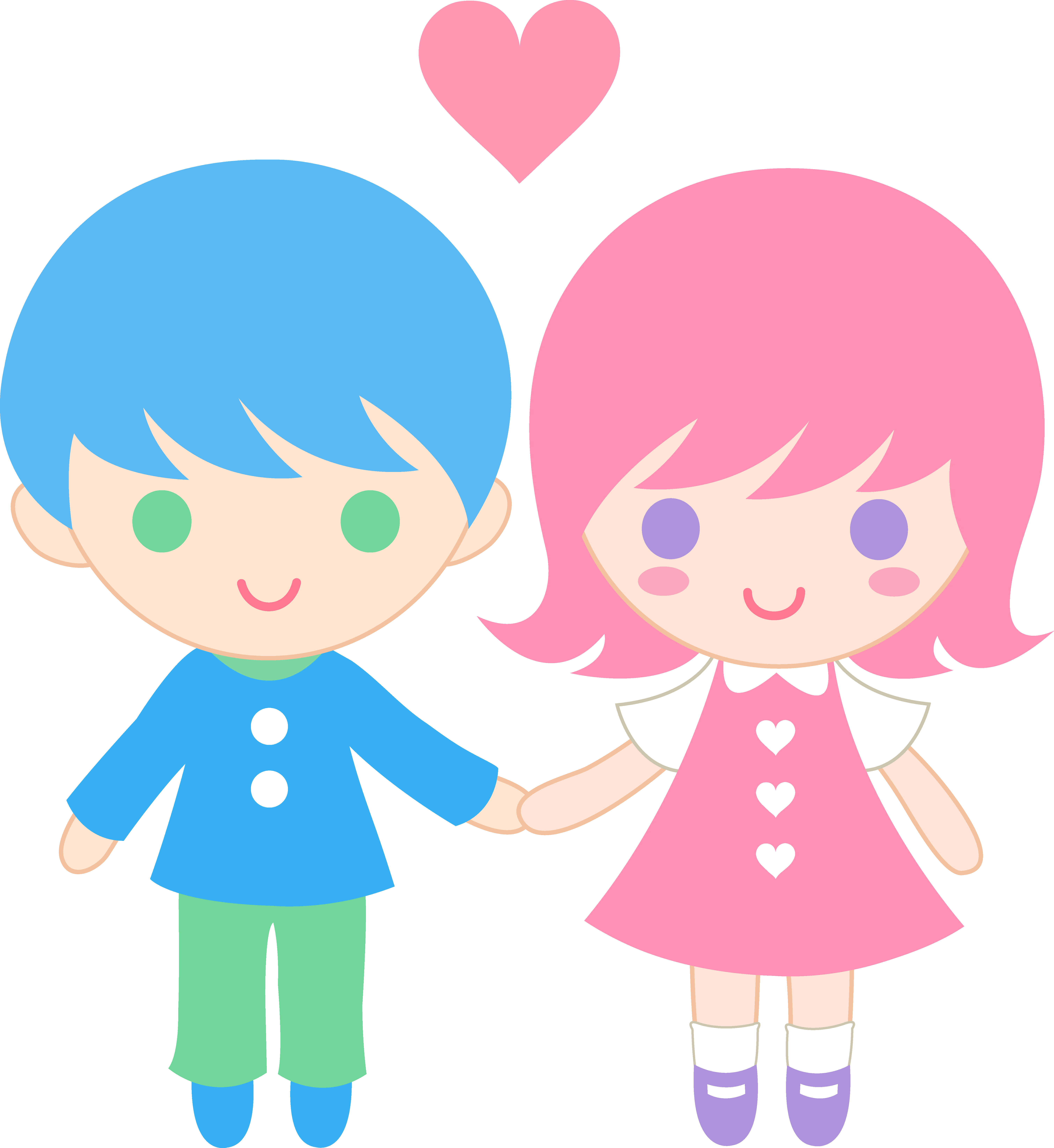 Anime Couples Clipart.