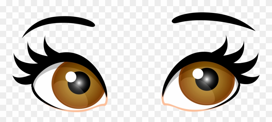 Png Black And White Download Anime Svg Brown Eyed.