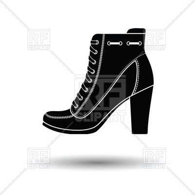 Ankle boot icon Vector Image #151650.