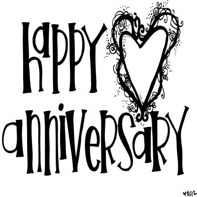 Anniversary Clipart Black & White 10 Free Cliparts 