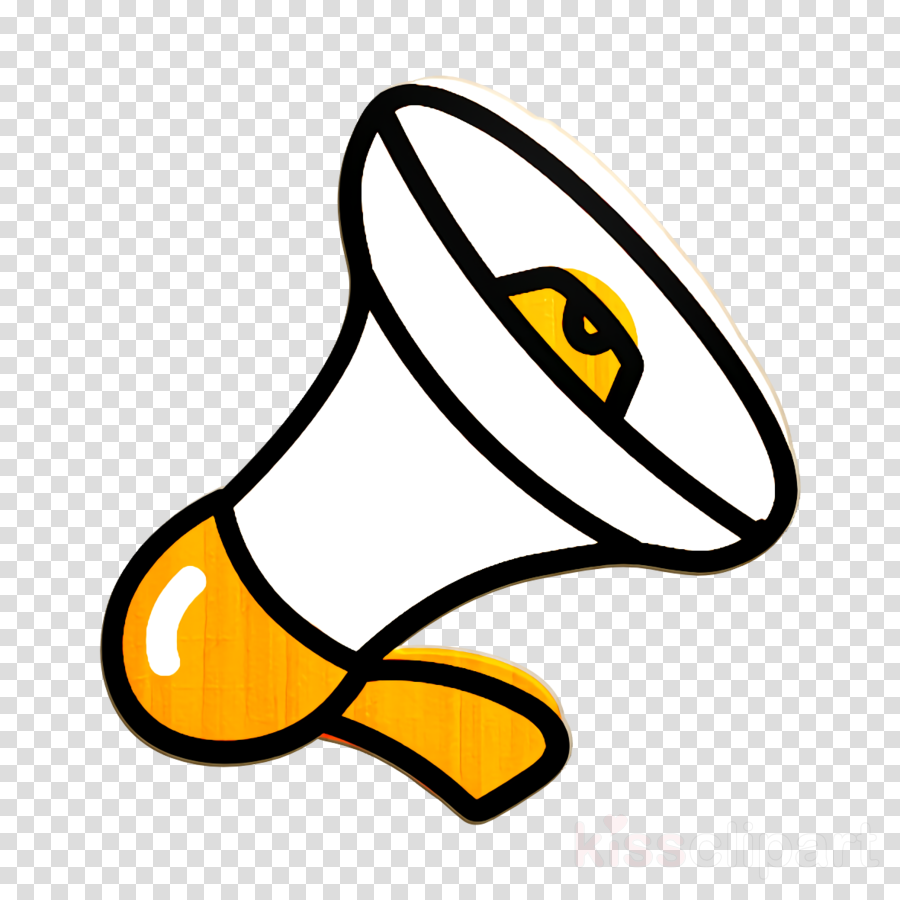 announce icon horn icon megaphone icon clipart.